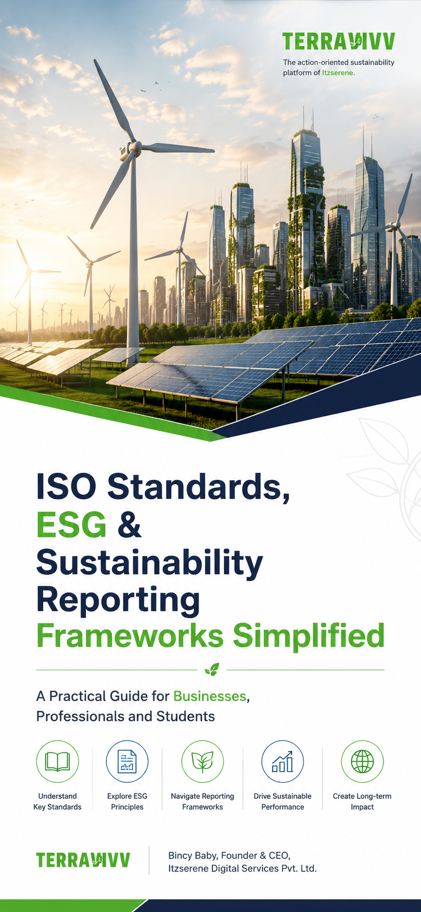 ISO Standards, ESG and Sustainability Reporting Frameworks Simplified - Ebook Cover