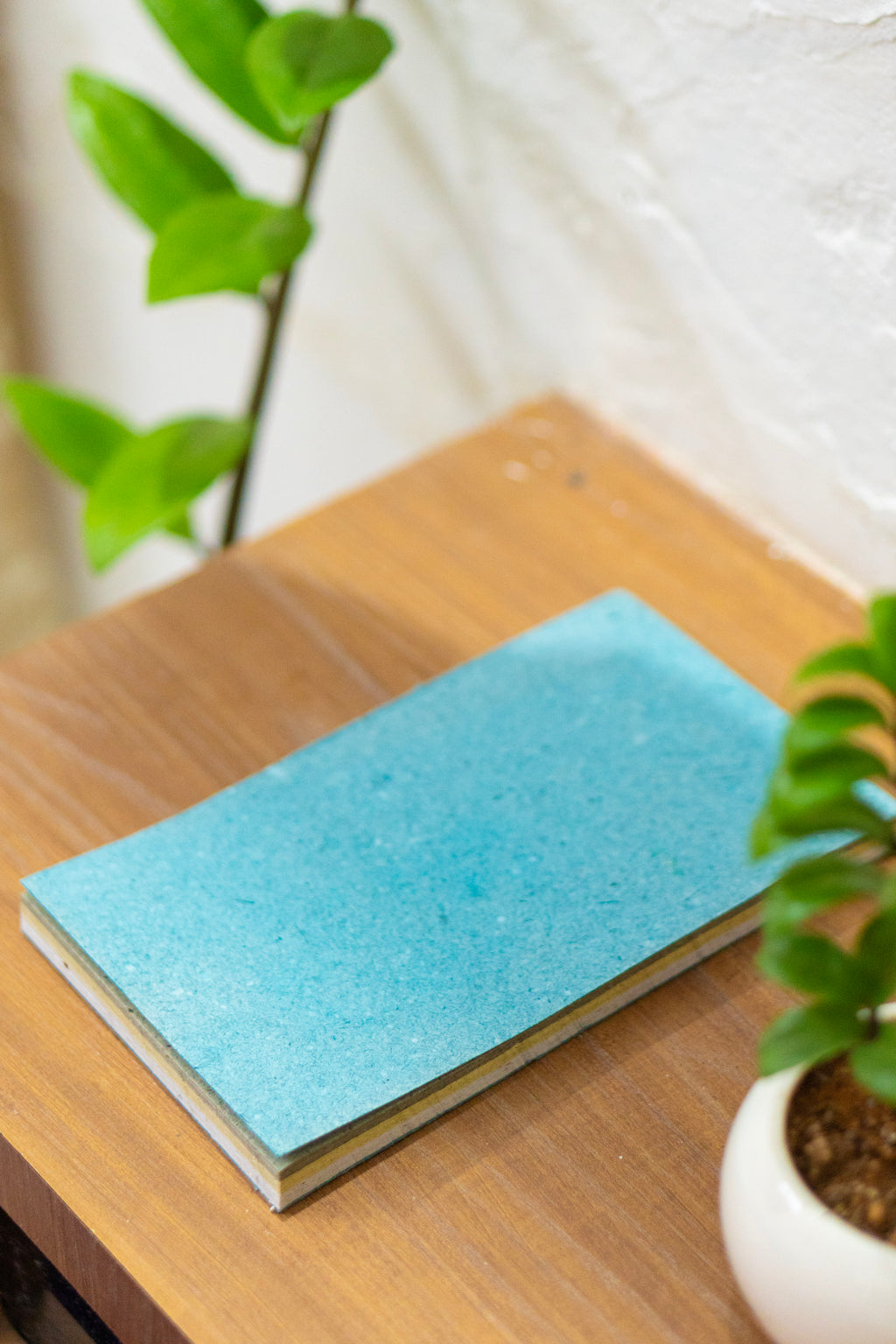 Recycled Paper Notepad – Water Hyacinth & Veggie Peel