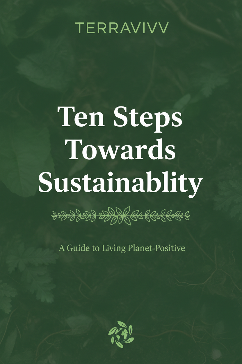 Ten Steps Towards Sustainability eBook Cover